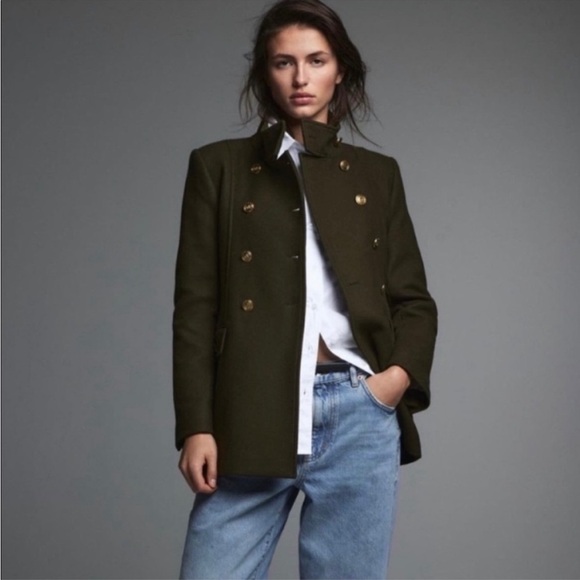 Zara military coat - Picture 3 of 11